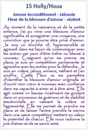 Cartes des Fleurs de Bach