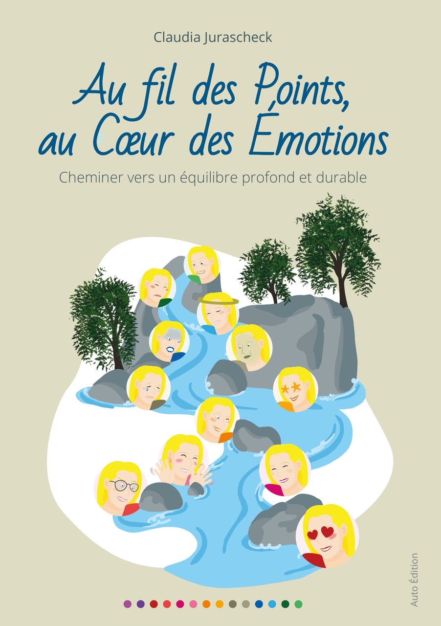 Livre Au fil des points au cœur des émotions - Claudia JURASCHECK