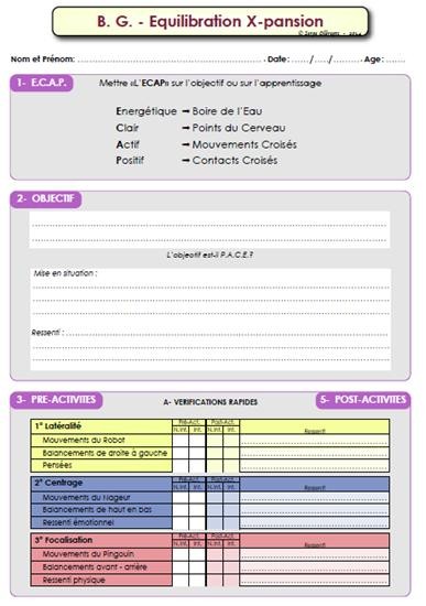 A4 - Fiche Protocole Edu-K-BG