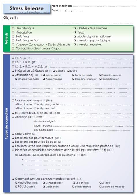 Bloc A4 - Protocole Stress Release