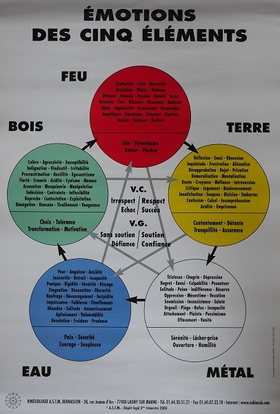 Émotions des 5 éléments